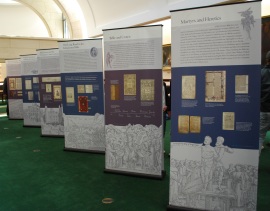 Folger debut of the Manifold Greatness traveling exhibition, Lloyd Wolf
