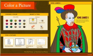 King James Coloring